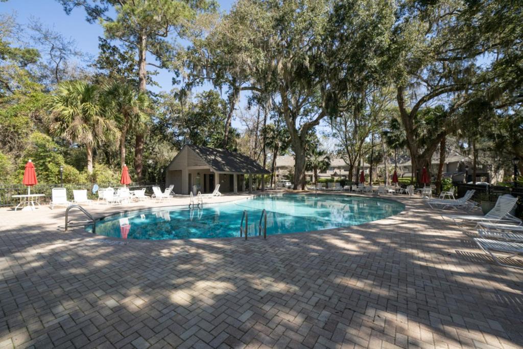 Golf View Two Bedroom With K Q And Fold Out Couch Bikes & Beach Gear Included Hilton Head Island Dış mekan fotoğraf