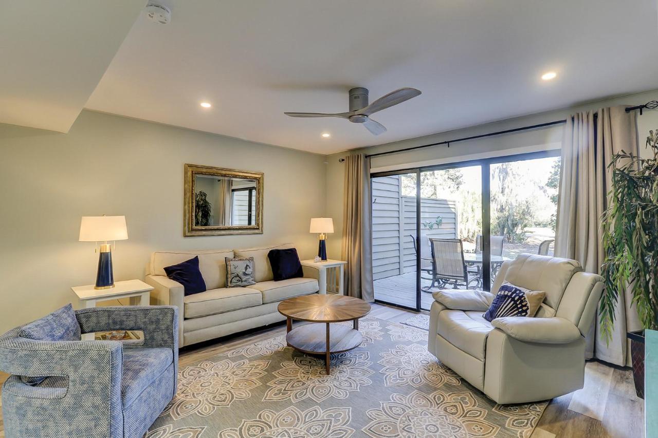 Golf View Two Bedroom With K Q And Fold Out Couch Bikes & Beach Gear Included Hilton Head Island Dış mekan fotoğraf